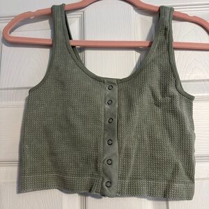 Green crop tank!